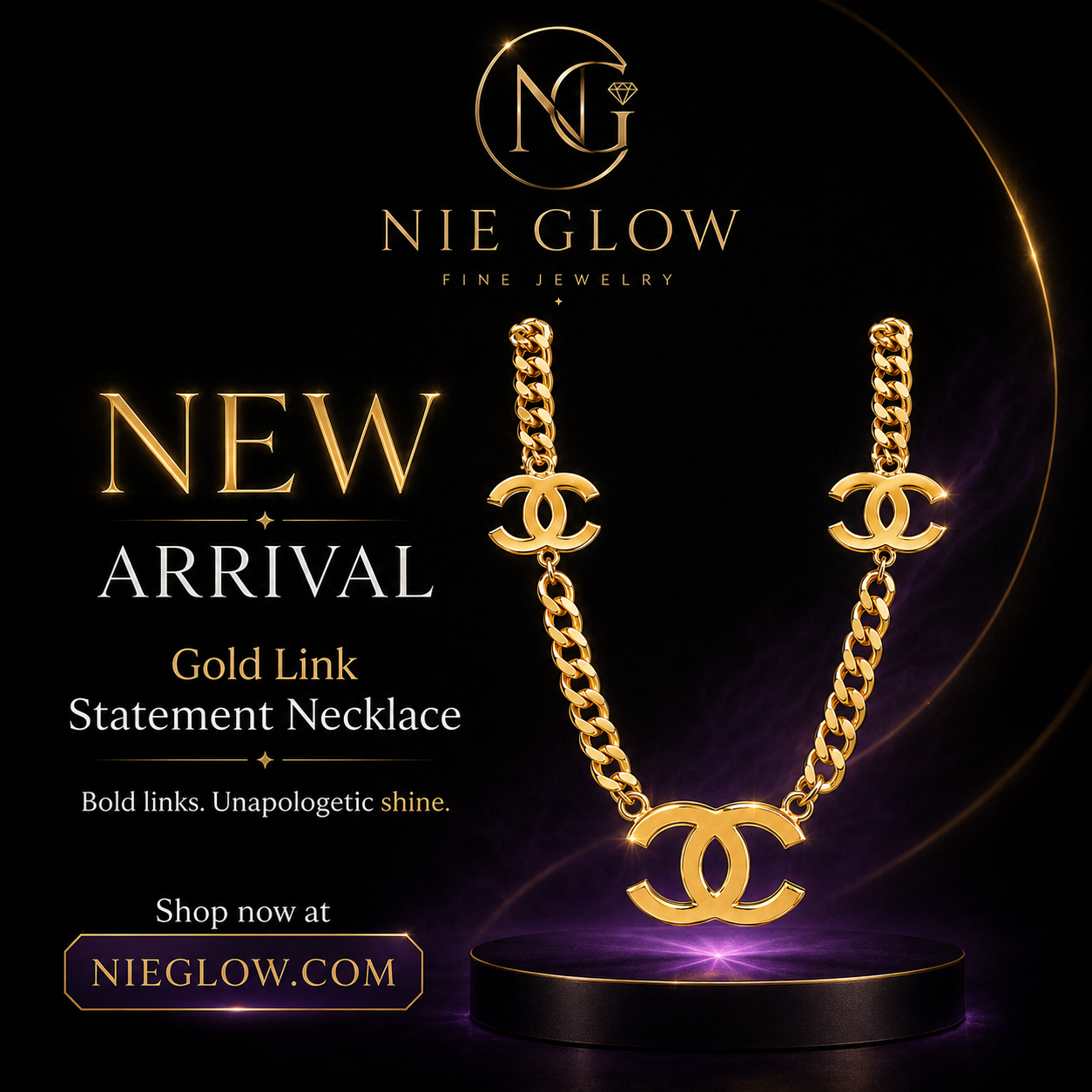 Unapologetic Shine – The Power of the Statement Necklace