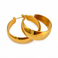 Bold Gold Hoop Earrings